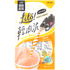 Litomon Cats Treats - Chicken with Vitamin C 10g(Trial Pack)