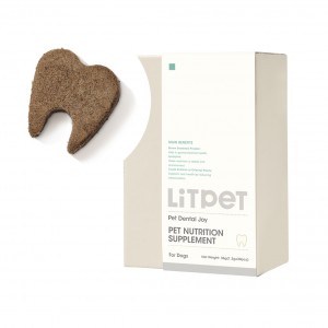 LitPet 凍乾狗小食 - 潔齒小食(牛肉味) 1.2g x 30粒(獨立包裝)
