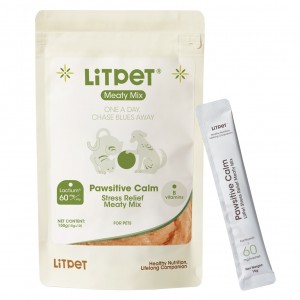 LitPet 貓狗情緒舒緩保健肉泥 15g x10包