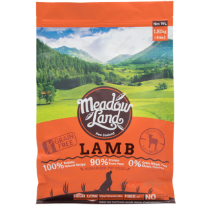 Meadowland Grain Free All Life Stages Dog Dry Food - Lamb 10kg