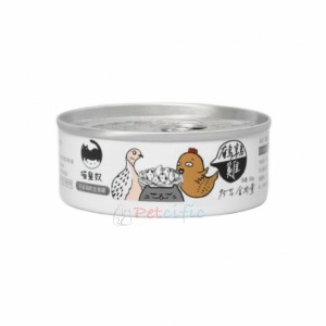 Meow Servant Canned Cat Food - Chicken & Quail 80g
