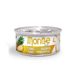 Monge Canned Cat Food - Tuna & Pineapple 80g