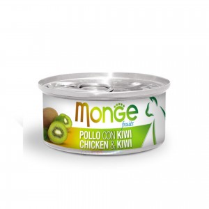 Monge Canned Cat Food - Chicken & Kiwi 80g