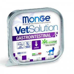 Monge VetSolution 貓用處方濕糧 - Gastrointestinal 腸道配方 100g (24包)