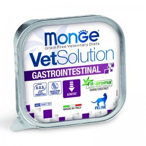 Monge VetSolution 貓用處方濕糧 - Gastrointestinal 腸道配方 100g (24包) 到期日:10/2025