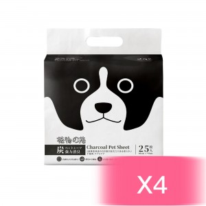 Natural Core - Charcoal Training Pad 90cmX60cm (25Pieces x 4 Bags)