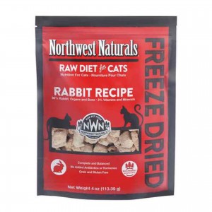 Northwest Naturals Freeze Dried All Life Stages Cats Food - Rabbit Recipe 11oz