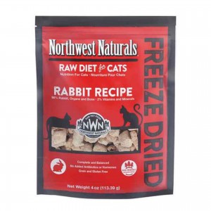 Northwest Naturals 凍乾全貓乾糧 - 兔肉 11oz