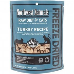 Northwest Naturals 凍乾全貓乾糧 - 火雞肉 11oz