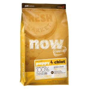 Now Fresh Grain Free Puppy Dry Food - Tuckey, Salmon & Duck(Puppy) 12lbs