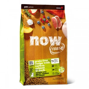 Now Fresh Grain Free Small Breed Puppy Dry Food - Tuckey, Salmon & Duck(Small Breed Puppy) 12lbs