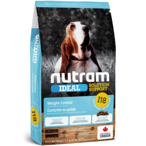 I18 Nutram Ideal Solution Support® Weight Control Dog Food (Chicken & Peas Recipe) 11.4kg