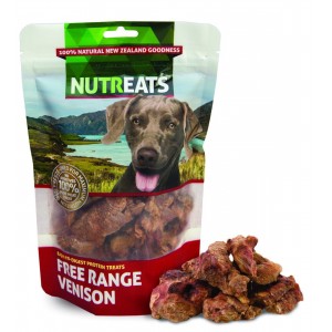 Nutreats Freeze Dried Dog Treats - Free Range Venison 50g