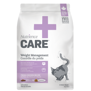 Nutrience Care 無穀物成貓/老貓乾糧 - 體重管理配方 5lbs