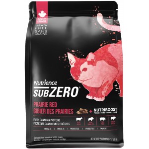 Nutrience Subzero 無穀物全貓乾糧 - 紅肉、海魚+凍乾脫水鮮牛肝配方 10lbs 