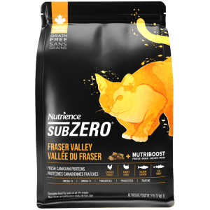 Nutrience BlackDiamond (Subzero) 無穀物全貓乾糧 - 雞肉、火雞、三文魚+凍乾脫水鮮雞肉配方 10lbs 