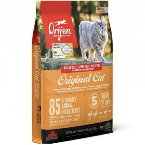 Orijen 無穀物全貓乾糧 - 成貓幼貓配方 1.8kg