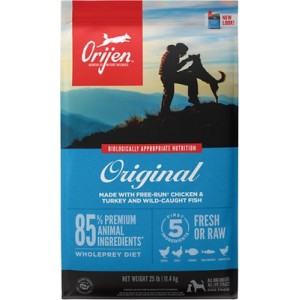 Orijen Grain Free Adult Dogs Dry Food - Original 11.4kg 