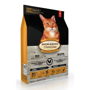 Oven-Baked Senior Cat Dry Food - Weight Control Formula 20lbs (2 Bags x 10lbs)