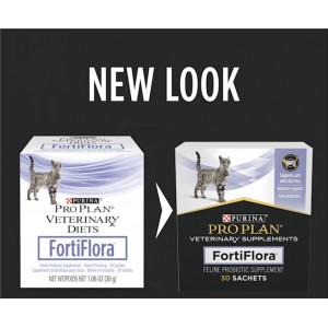 Purina Pro Plan Veterinary Supplements Feline FortiFlora Probiotic Supplement 30 x 1g