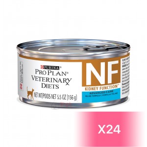 Purina Pro Plan Veterinary Diets Feline Canned Food - NF Kidney Function Advanced Care 156g (24 Cans)
