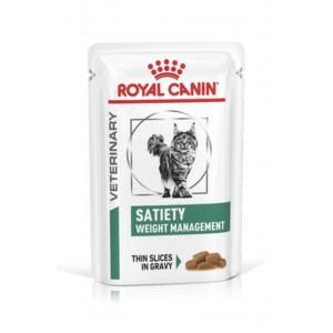 Royal Canin Veterinary Diet Feline Pouch - Satiety Support SAT34W 85g (12 Pouches)
