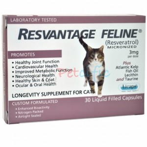 Resvantage® 維蘆醇 白藜蘆醇 (貓用) 30粒 