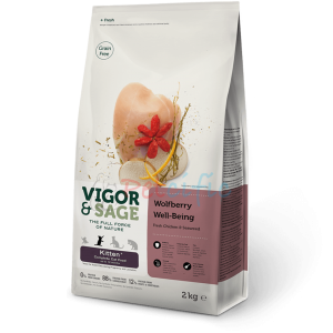 Vigor and Sage 無穀物幼貓乾糧 - 枸杞健體配方 10kg 