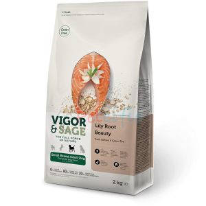 Vigor & Sage Grain Free Small Breed Adult Dog Food - Lily Root Beauty 6kg