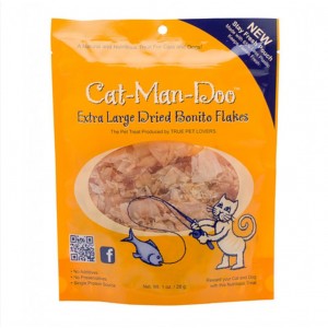 Cat-Man-Doo Cats & Dogs Treats - Bonito Flakes 1oz