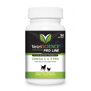 VetriScience Omega 奧米加369 PRO 貓狗適用軟膠囊 30粒