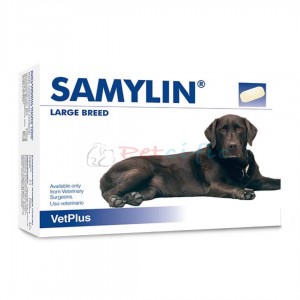 Vetplus Samylin 適肝能大型犬隻(30-40kg)肝臟補充丸 (30粒)
