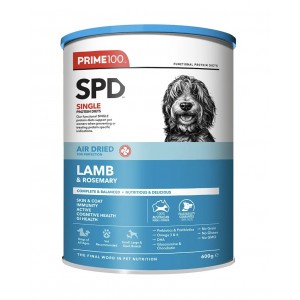 Prime100 All Life Stages Dog Air-Dried Food - Lamb & Rosemary 600g