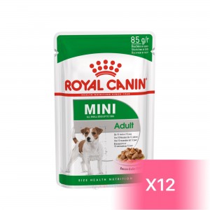 ROYAL CANIN Mini Adult Dog (Gravy) 小型成犬營養主食濕糧（肉汁） 85g (12包)