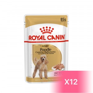 ROYAL CANIN Poodle Adult Dog (Loaf) 貴婦狗成犬專屬主食濕糧（肉塊） 85g (12包)