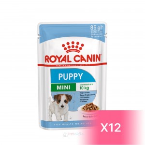 ROYAL CANIN Mini Puppy (Gravy) 小型幼犬營養主食濕糧（肉汁） 85g (12包)
