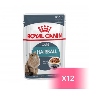 ROYAL CANIN Hairball Care Adult Cat (Gravy) 成貓除毛球加護主食濕糧（肉汁） 85g (12包)