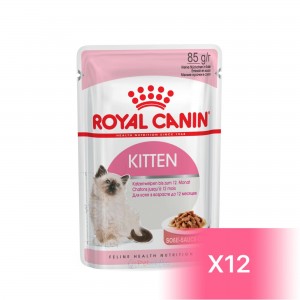 Royal Canin Kitten Pouch - Kitten Gravy 85g (12 pouches)