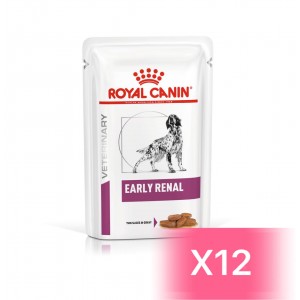 Royal Canin 犬用處方濕包 - Early Renal 早期腎臟肉汁方塊配方 ER22W 100g (12包)