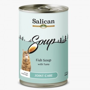 Salican 挪威森林貓湯水罐頭 - 魚湯配吞拿魚(關節保健) 140g
