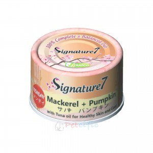 Signature7 Canned Cat Food - Mackerel & Pumpkin (Monday) 70g
