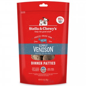 Stella & Chewy's Freeze Dried Adult Dog Food - Simply Venison 14oz