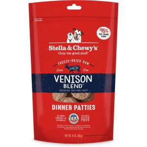 Stella & Chewy's Freeze Dried Adult Dog Food - Venison Blend 14oz