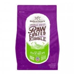 Stella & Chewy's Raw Coated Baked Kibble 無穀物凍乾外層全貓乾糧 - 放養鴨配方 5lbs