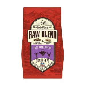 Stella & Chewy's Raw Blend Kibble 無穀物凍乾外層+凍乾生肉粒全犬乾糧 - 小鹿撞羊(Free Range)配方 22lbs