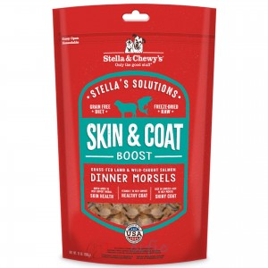 Stella & Chewy's Freeze Dried Adult Dog Food - Stella’s Solutions Skin & Coat Boost 26oz (2 Bags x 13oz)