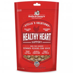 Stella & Chewy's Freeze Dried Adult Dog Food Mixers - Stella’s Solutions Healthy Heart Support 13oz