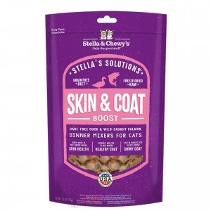 Stella & Chewy's Freeze Dried Adult Cat Food Mixers - Skin & Coat Boost 7.5oz