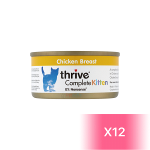 Thrive Canned Cat Food - Chicken For Kitten 75g (12 Cans)
