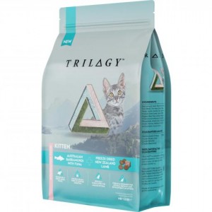 Trilogy 無穀物幼貓乾糧 - 澳洲尖吻鱸魚及吞拿魚＋5%紐西蘭凍乾羊肺(幼貓配方) 1.2kg